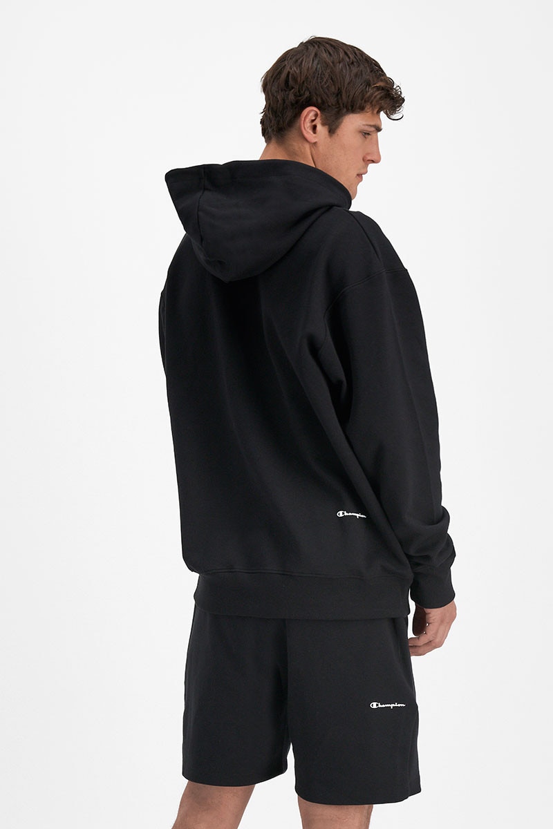 Champion men's hoodie size chart clearance