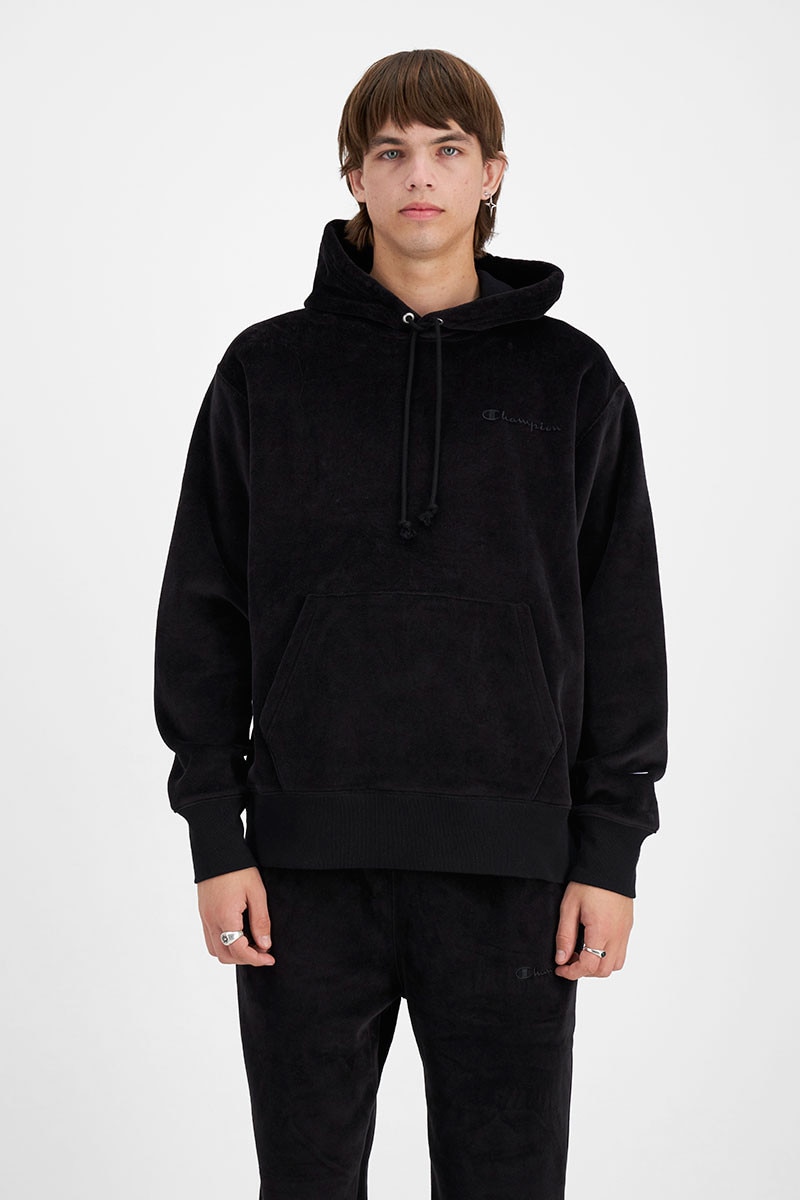 Champion velvet hoodie on sale
