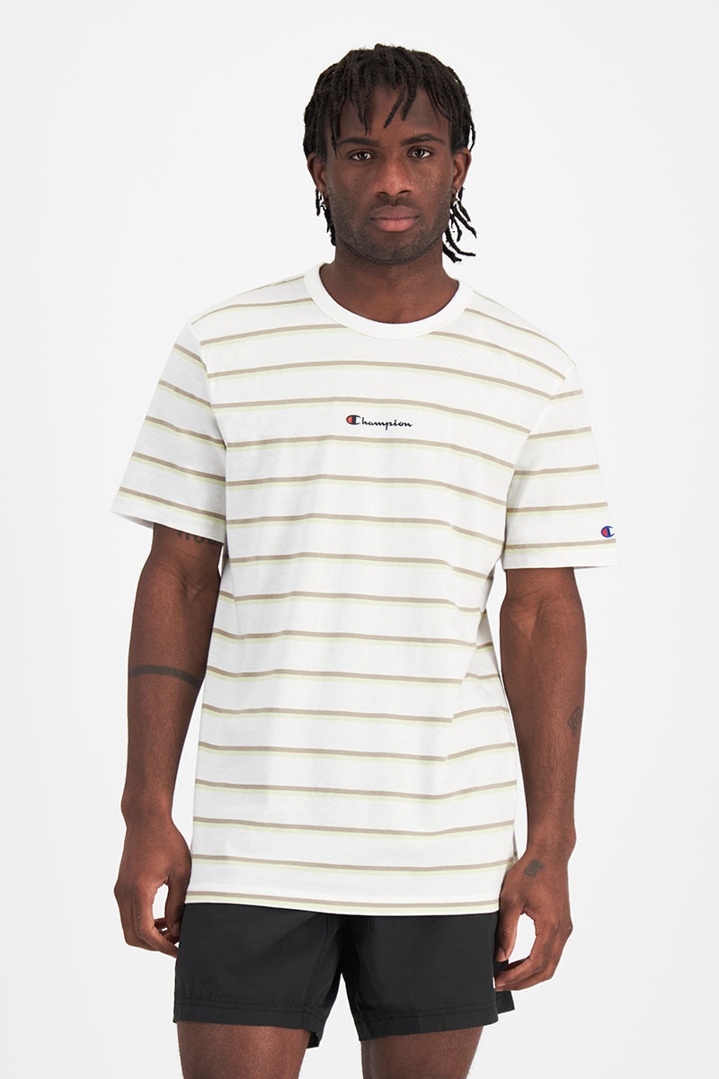 Script Stripe Tee