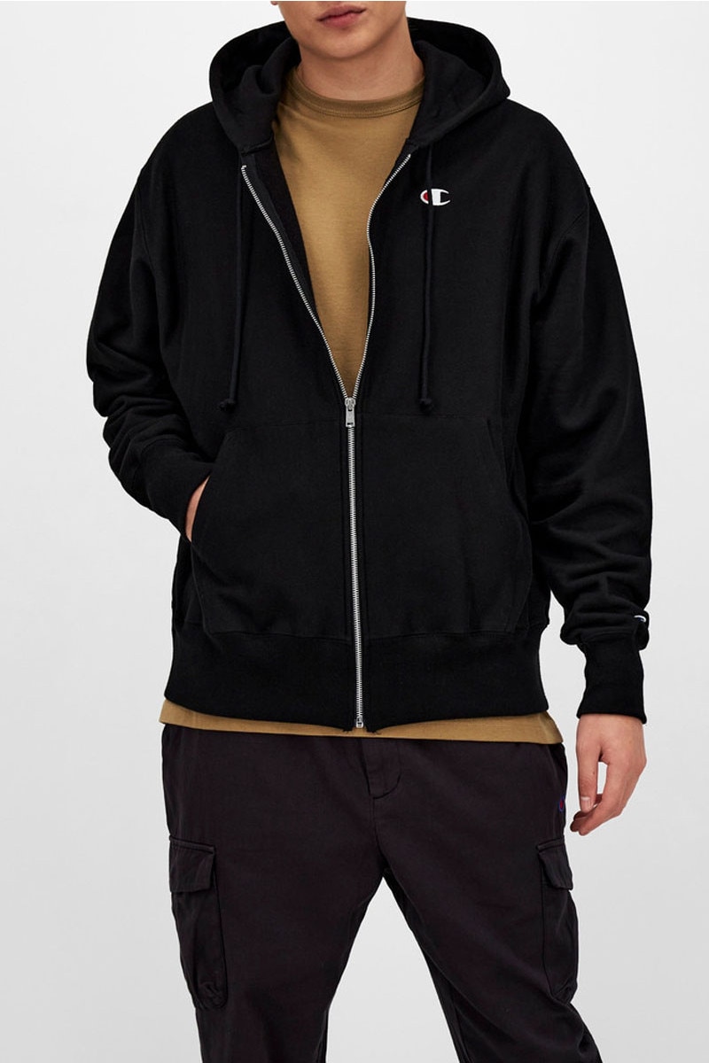 Reverse Weave Full Zip Hoodie