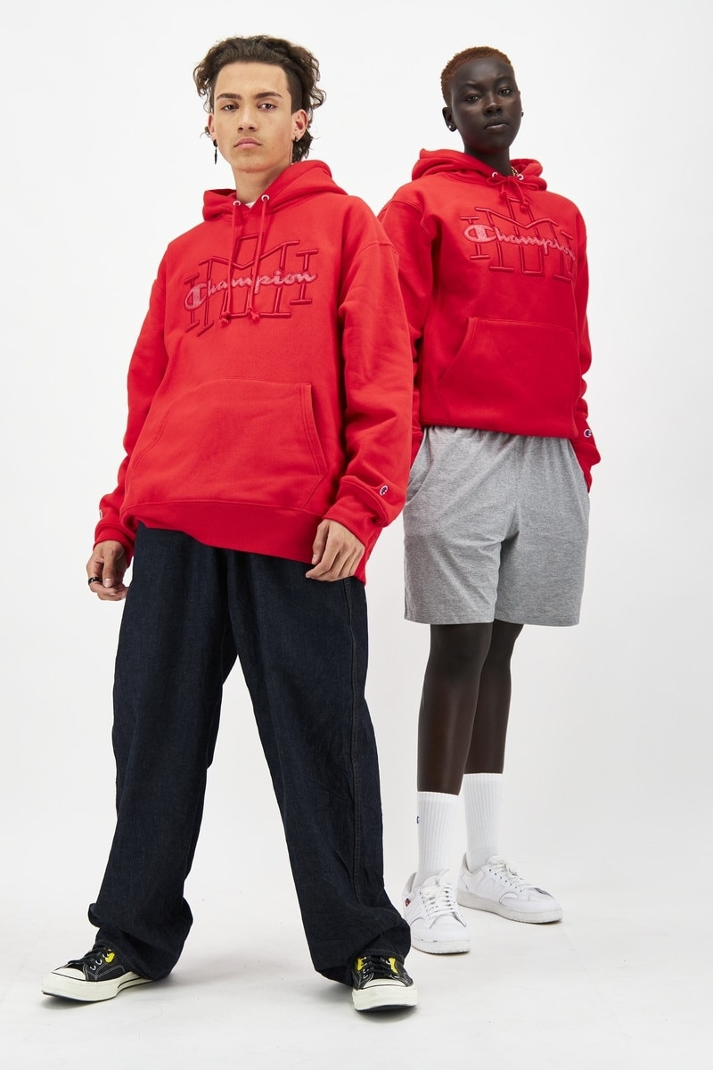 Champion sublimated c heritage hoodie best sale