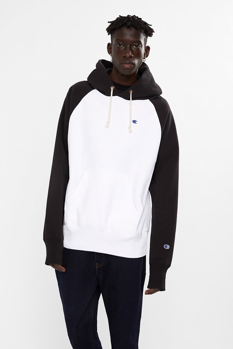 Champion life men's reverse weave color block hood new arrivals