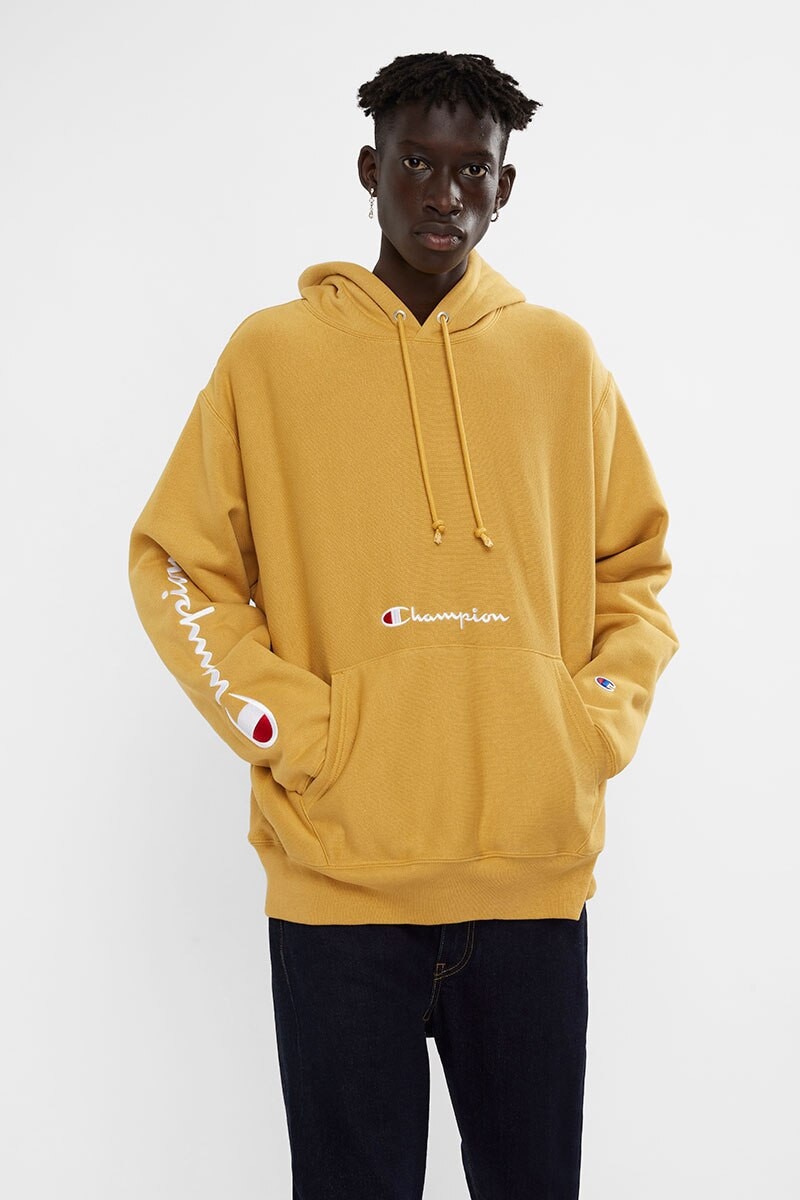 Reverse Weave Hoodie With Graphic