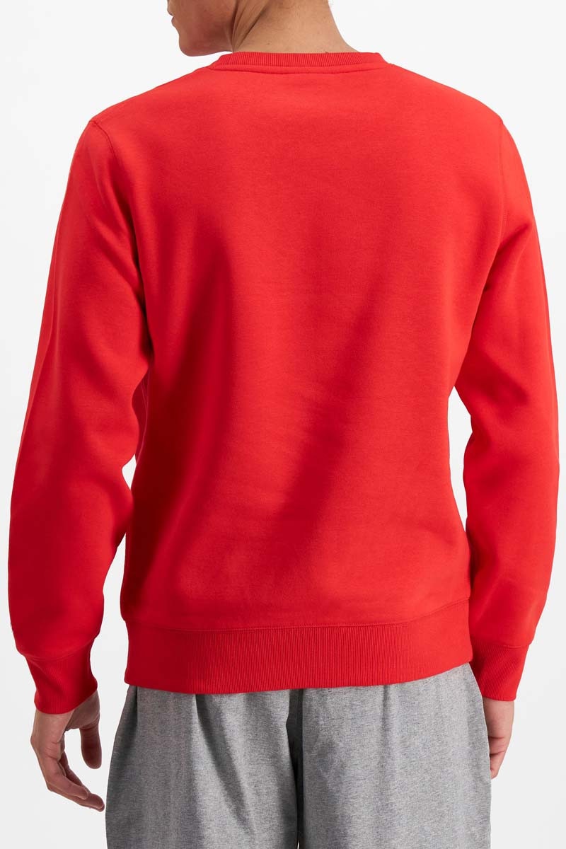 Champion tape script crew sweatshirt store
