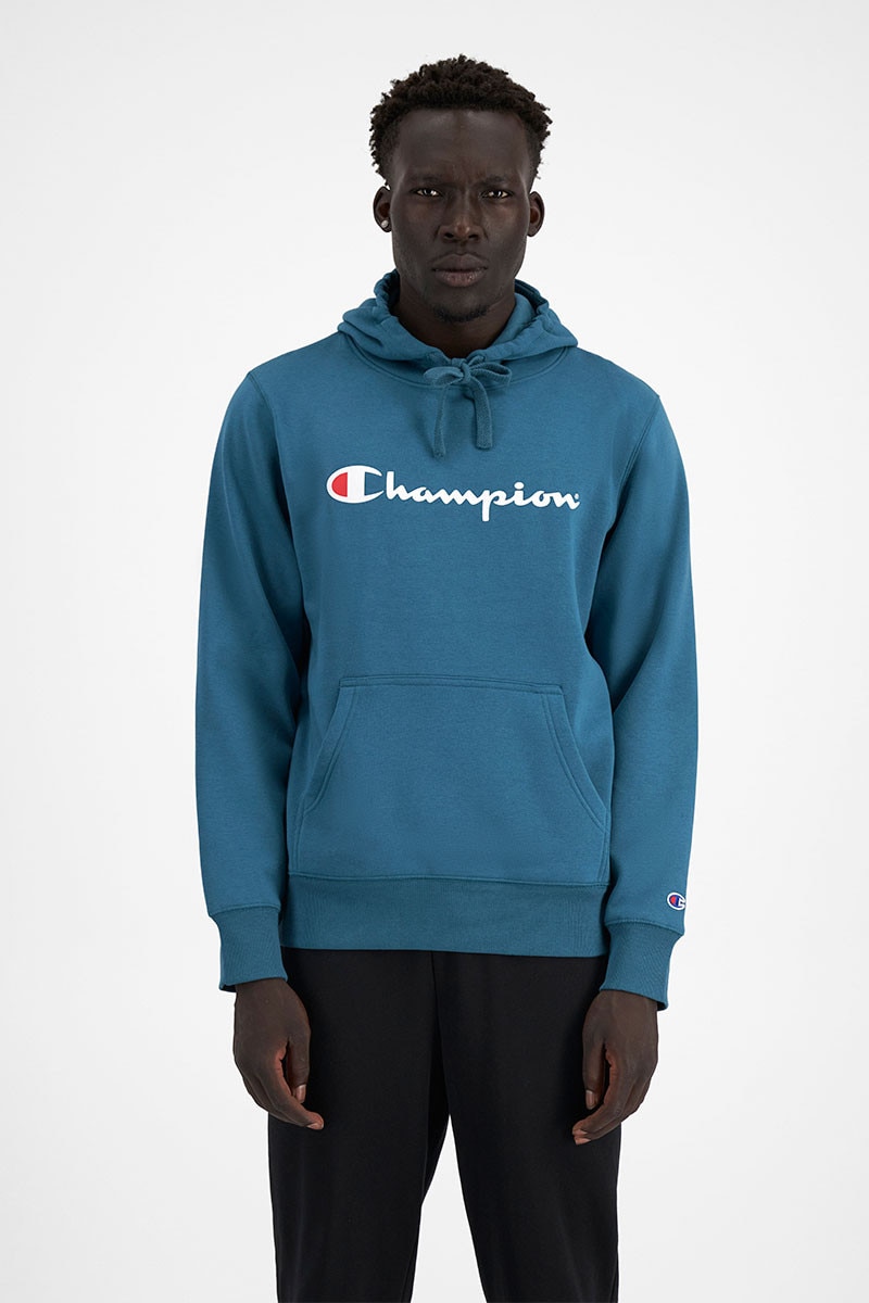 Champion logo pullover discount