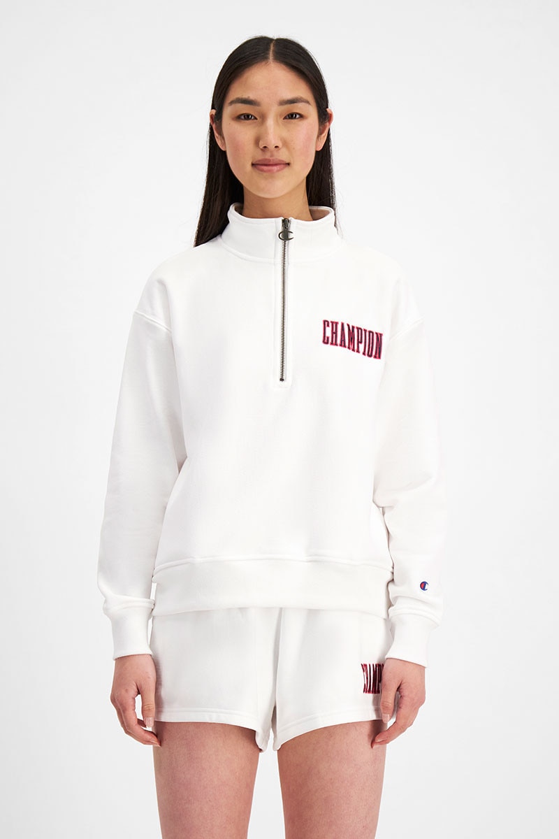 Champion reverse weave half zip on sale