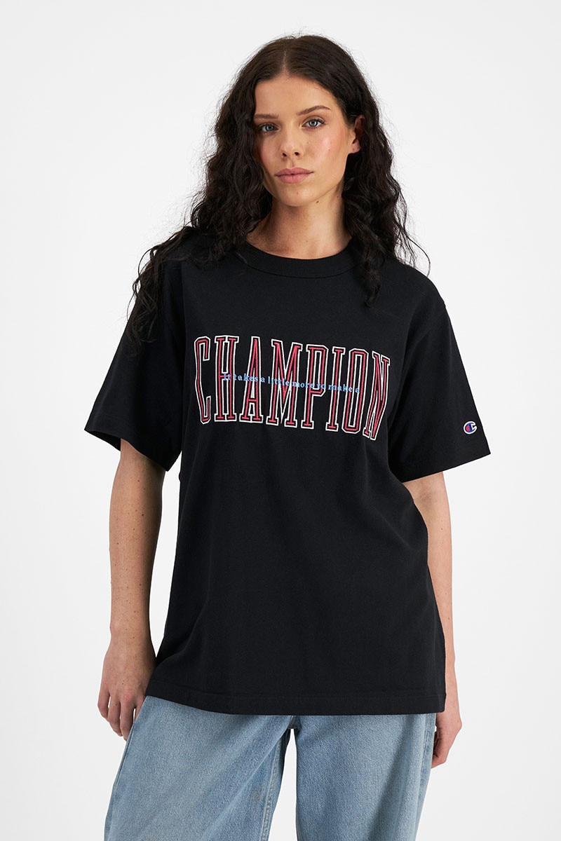 Champion life women's graphic heritage tee new arrivals