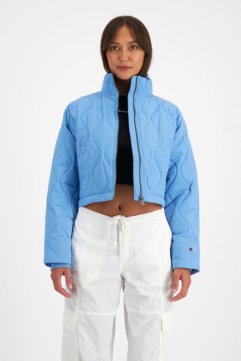 Champion crop top jacket cheap