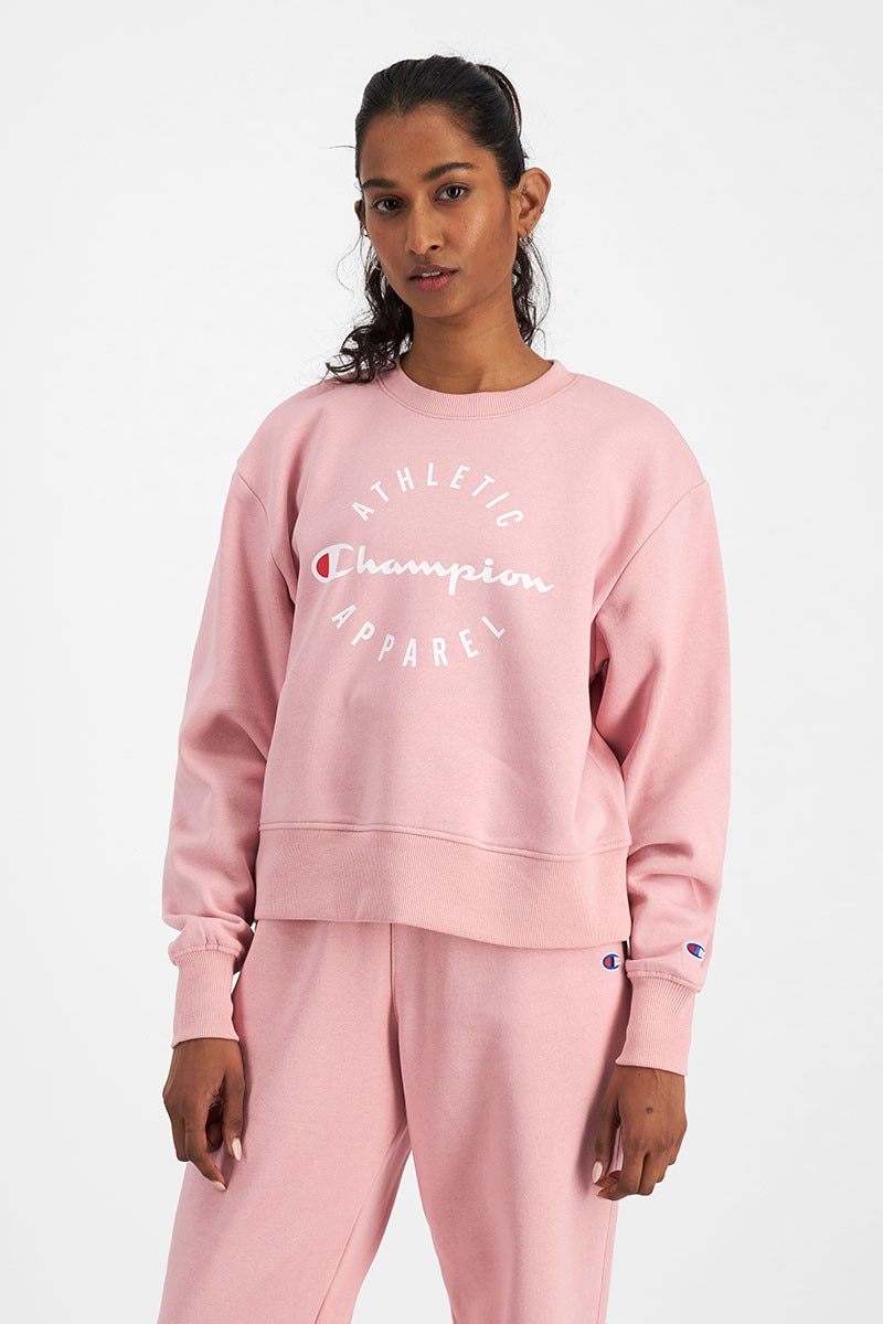 Champion hot pink sweatshirt hotsell