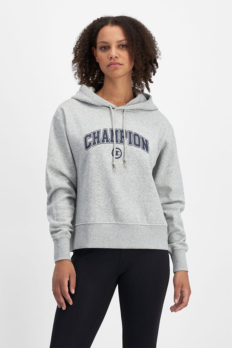 Champion hoodie womens gray store