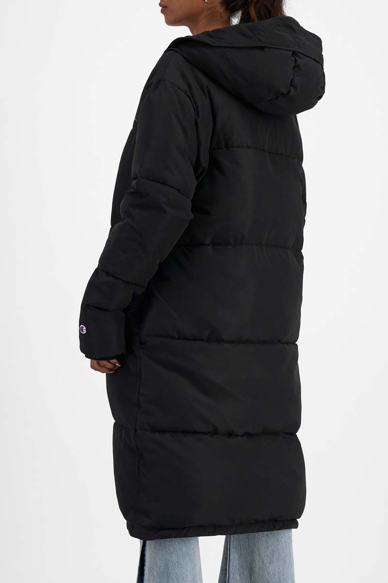 Champion pink metallic puffer jacket shop