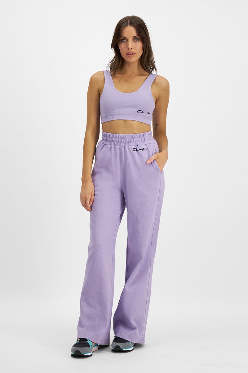 Heavyweight Jersey Wide Leg Pants