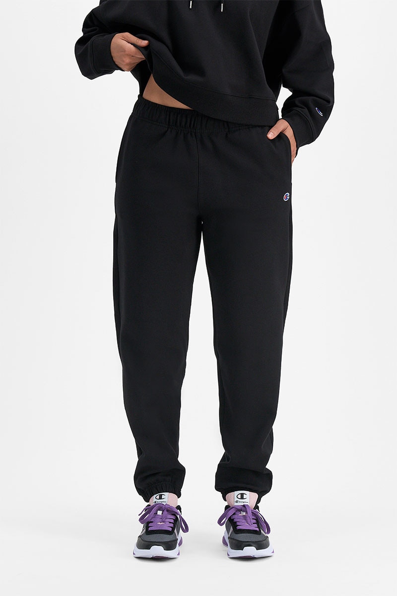 Champion sweat pants black online