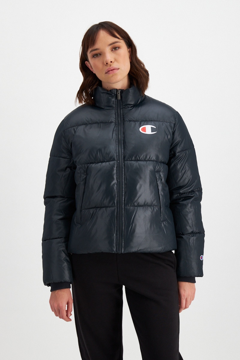 Champion puffer jacket mens deals