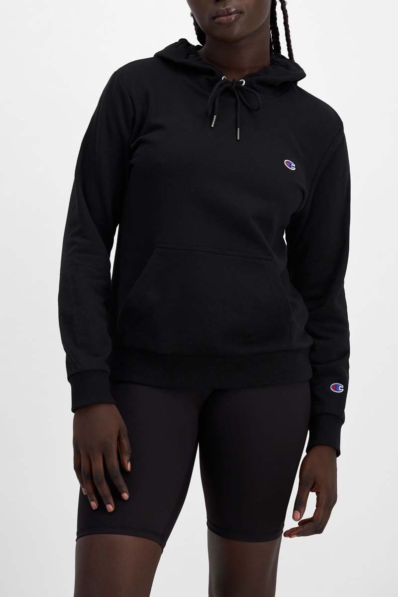 Champion women's black hoodie on sale