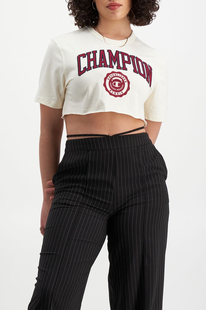 Champion heritage crop tee top