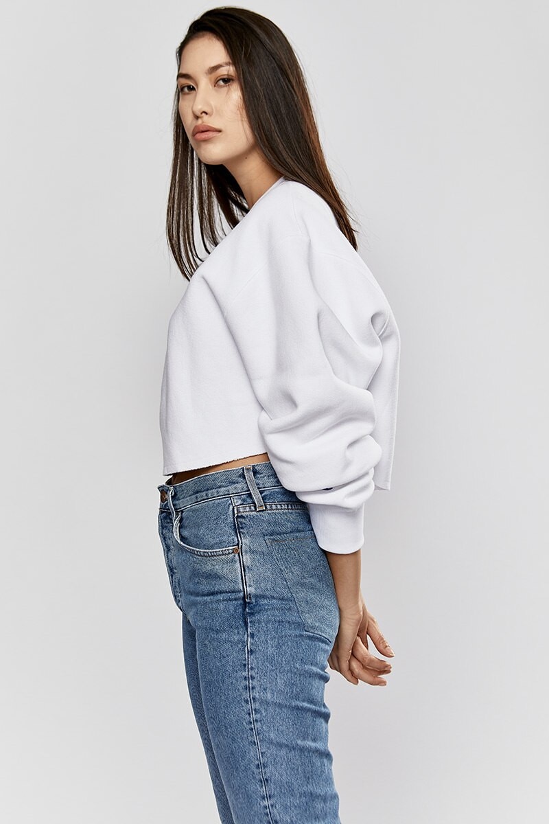 Champion behind the label cut off crew clearance