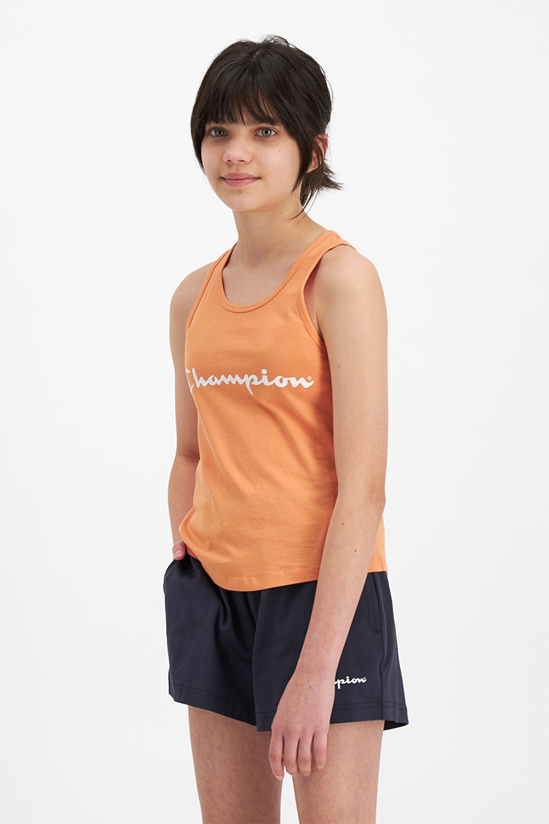 Girls Champion Junior Script Tank