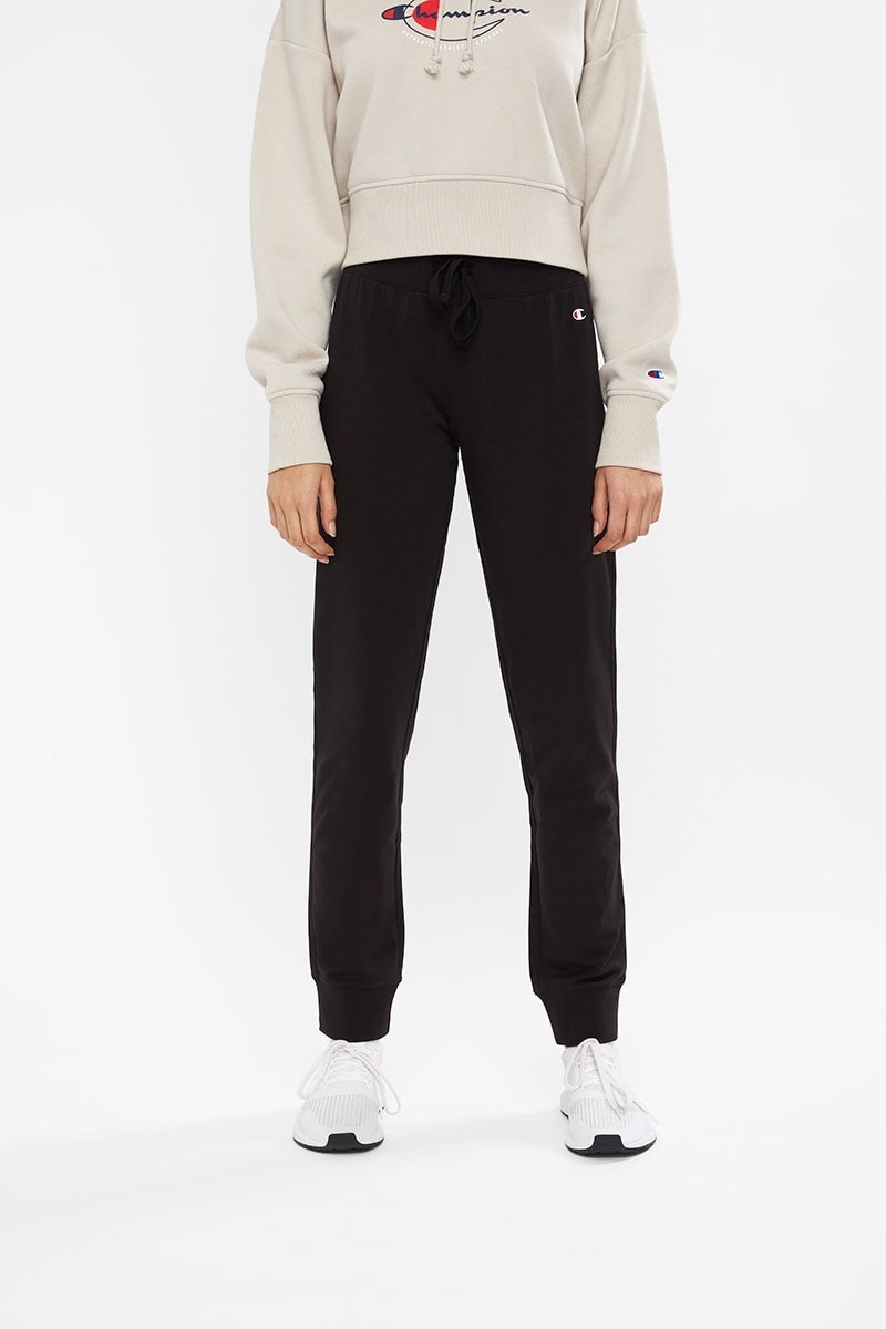 Reverse Weave Jogger With Script