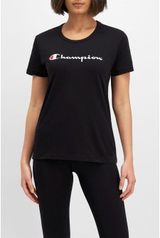 Jockey Script Short Sleeve Tee Black