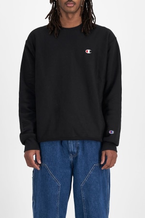 Champion sweatshirt mens red deals