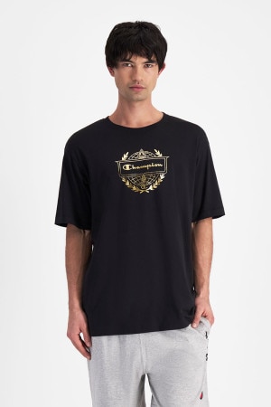 Champion crew neck t shirt sales