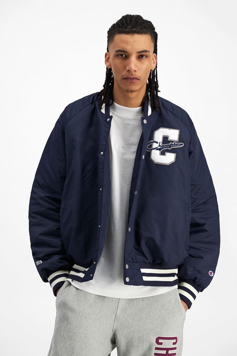 Champion varsity shop letterman jacket